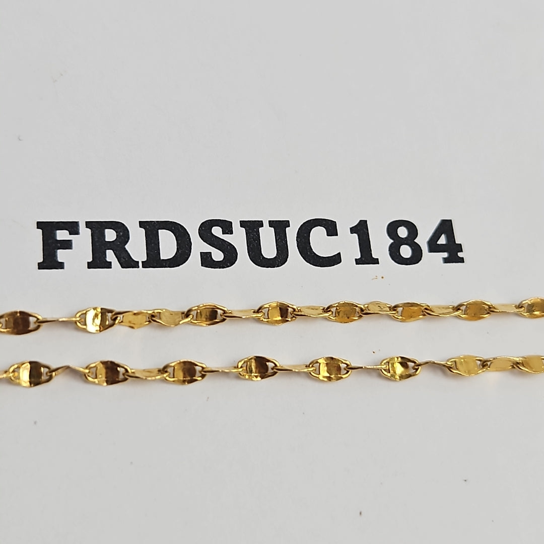 CADENA ORO 21 K 3.3 GRMS (SEMINUEVO)