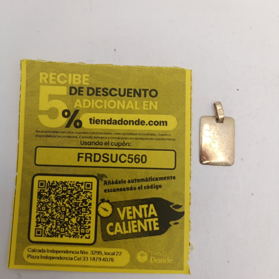 DIJE ORO 8 K 1,50 GRMS (SEMINUEVO)
