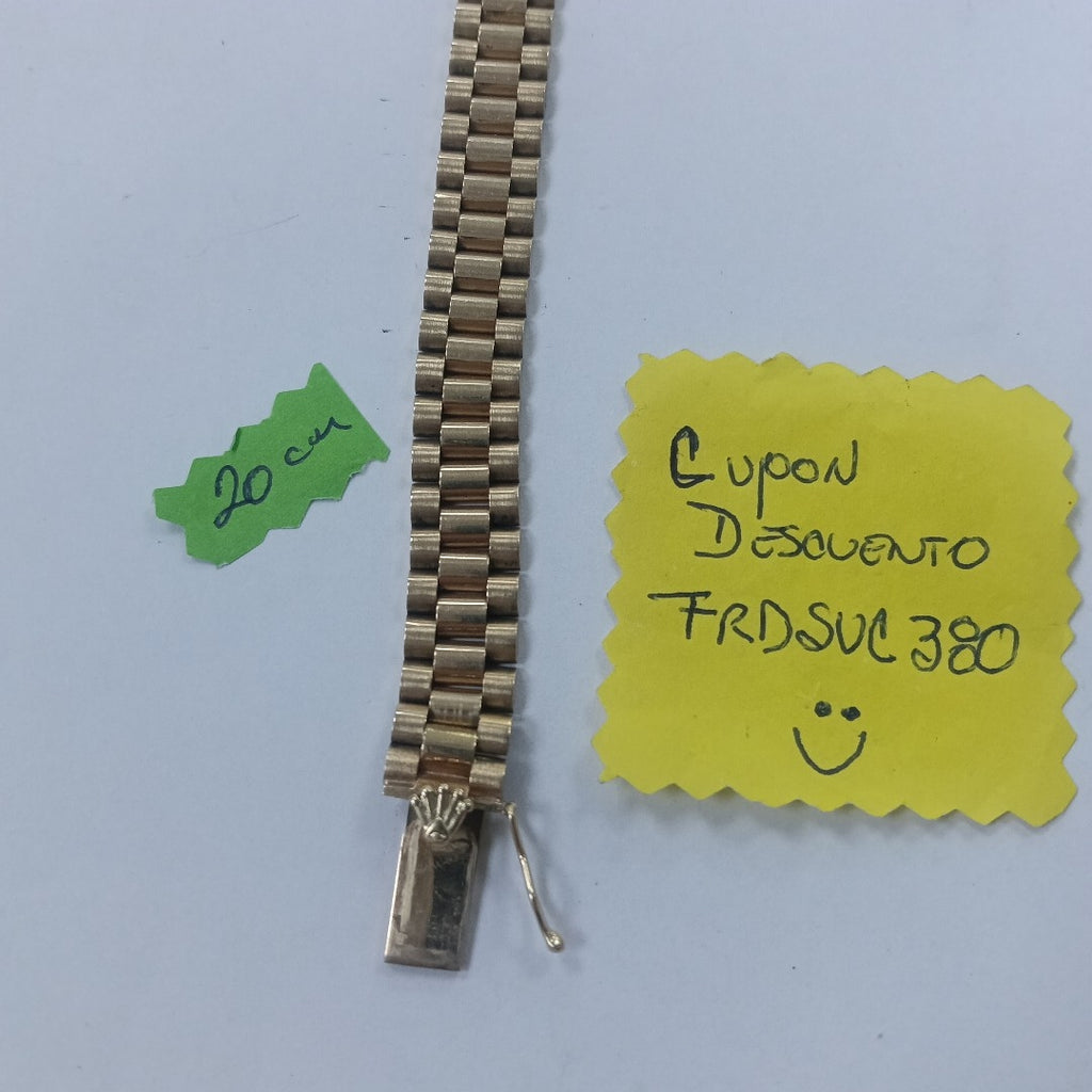 PULSERA ORO 14 K 44.5 GRMS (SEMINUEVO)