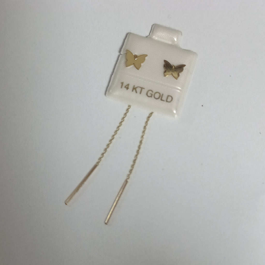 BROQUELES ORO 14K 0.7 (NUEVO)
