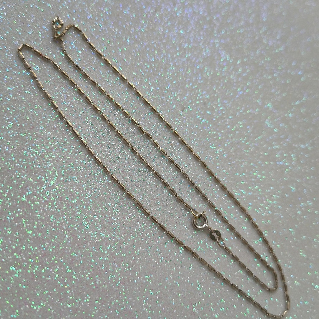 GARGANTILLA ORO BLANCO 14 K 3,00 GRMS (SEMINUEVO)
