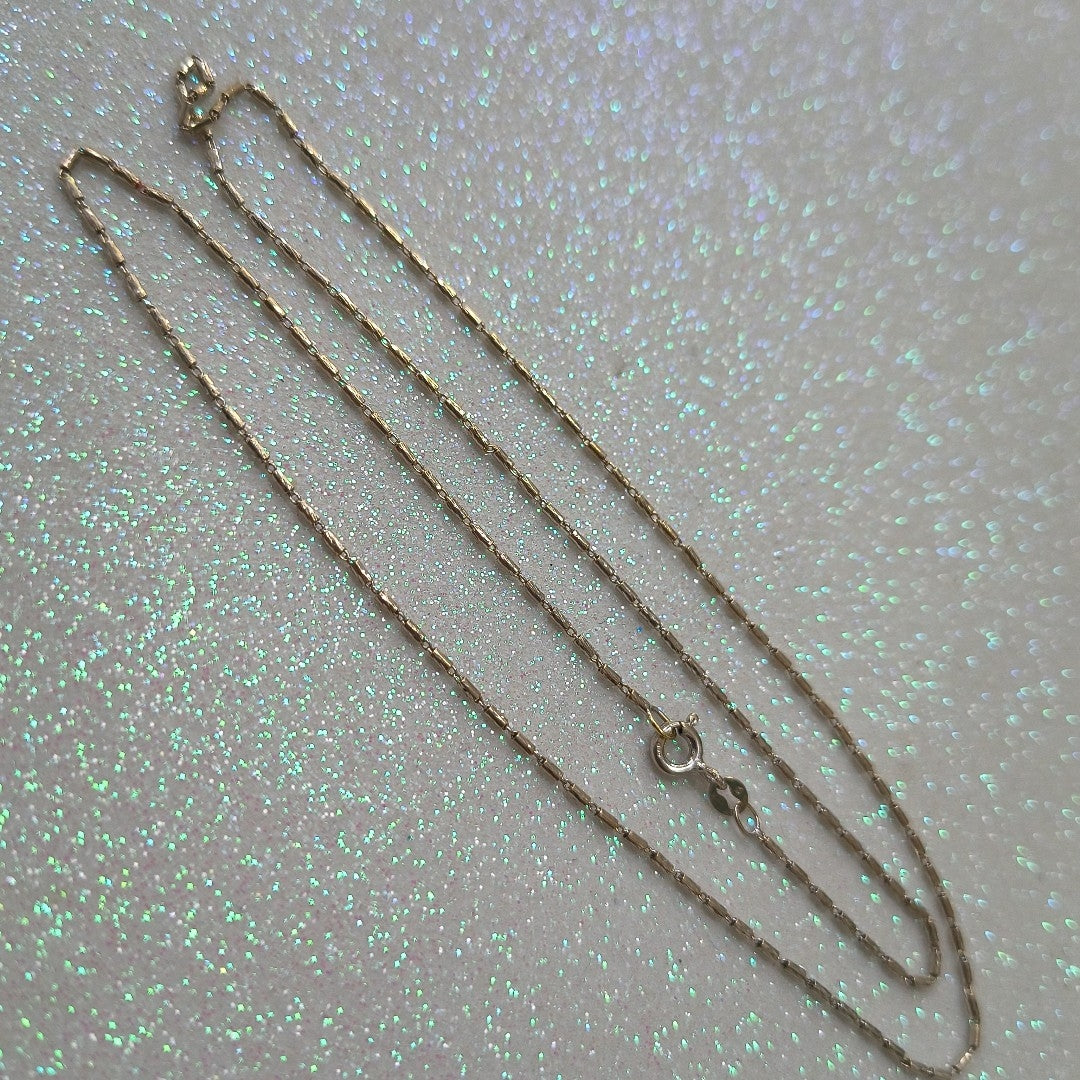 GARGANTILLA ORO BLANCO 14 K 3,00 GRMS (SEMINUEVO)
