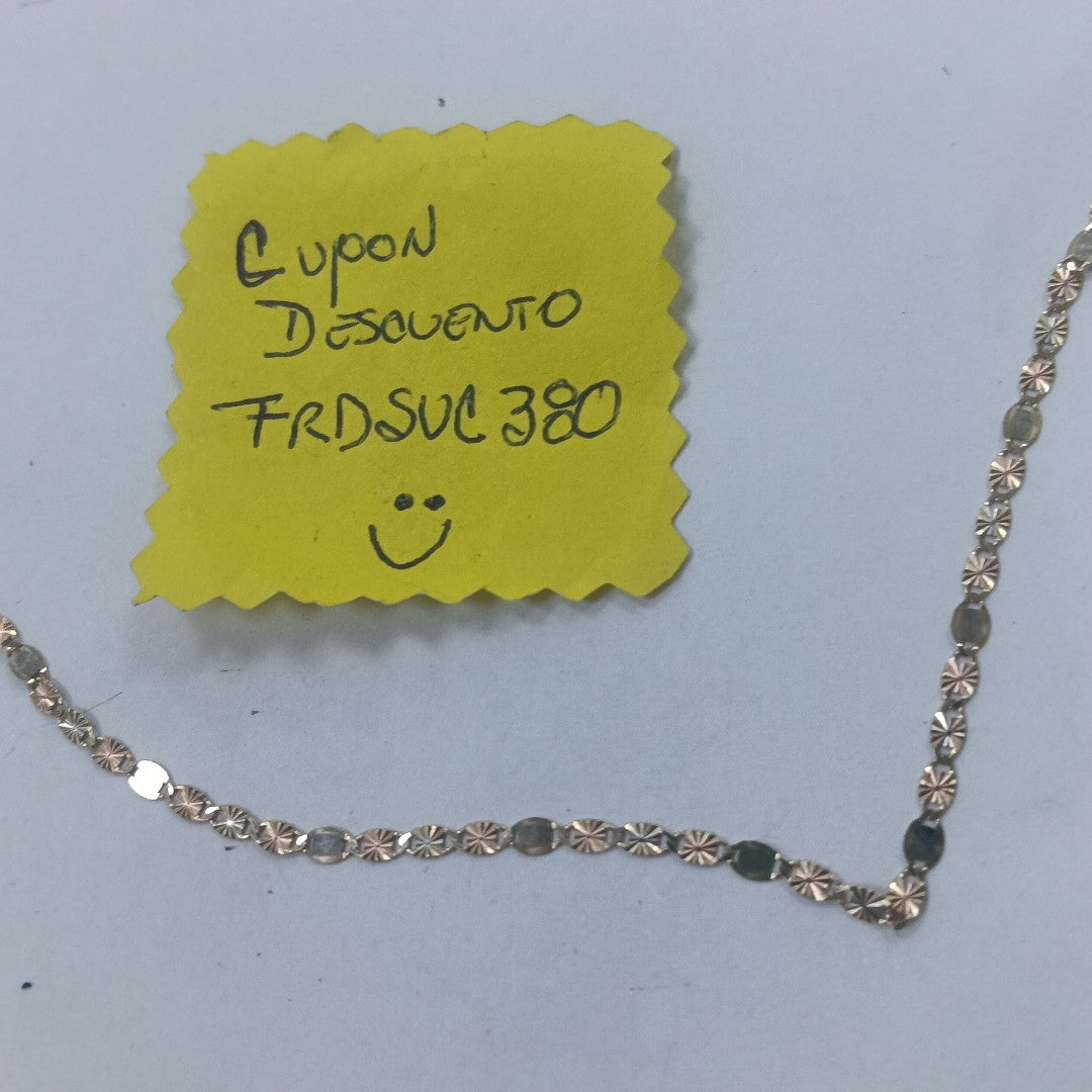 CADENA ORO 14 K 2.8 GRMS (SEMINUEVO)