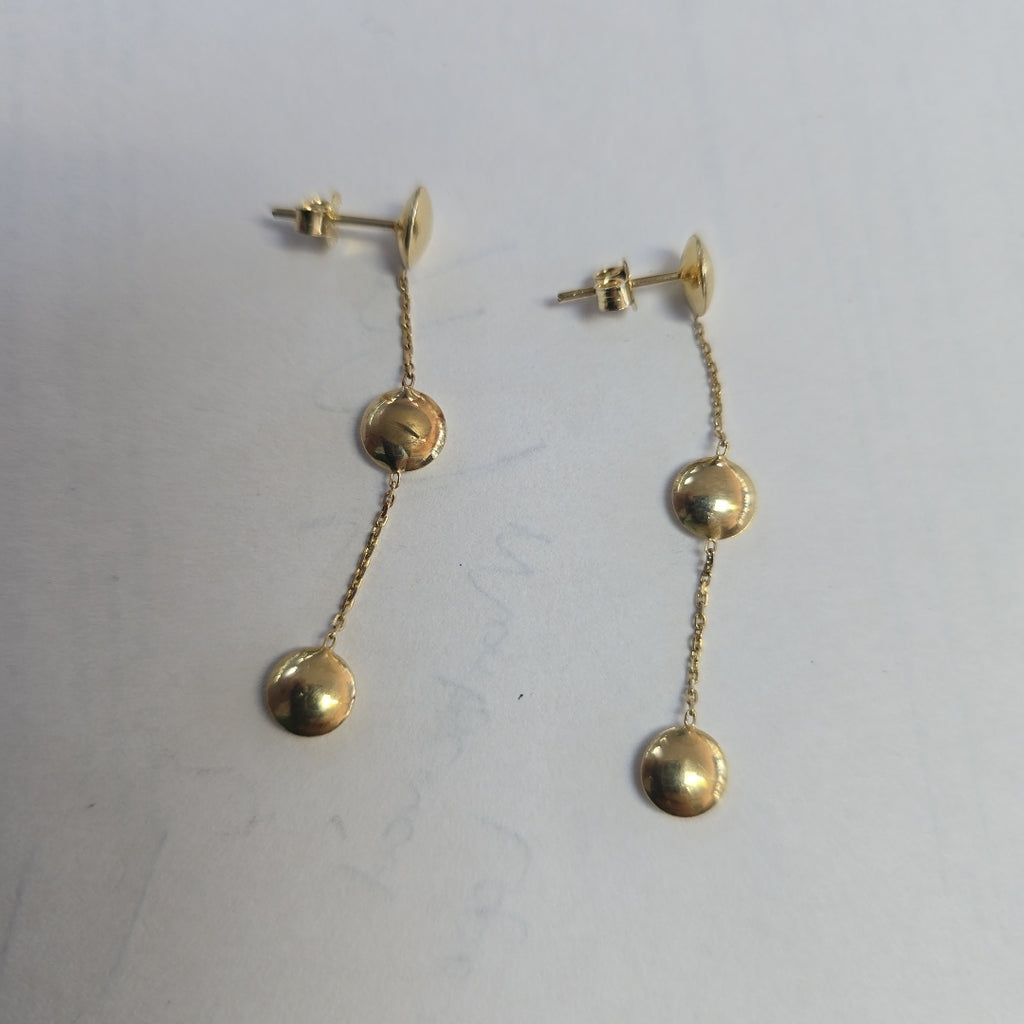 ARETES PAR ORO 8 K 2,30 GRMS (SEMINUEVO)