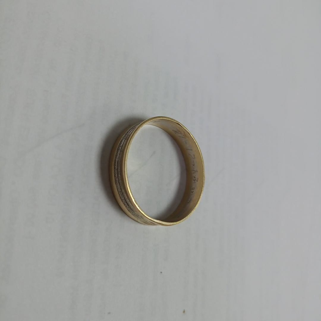 ARGOLLA ORO 14 K 3.2 GRMS (SEMINUEVO)