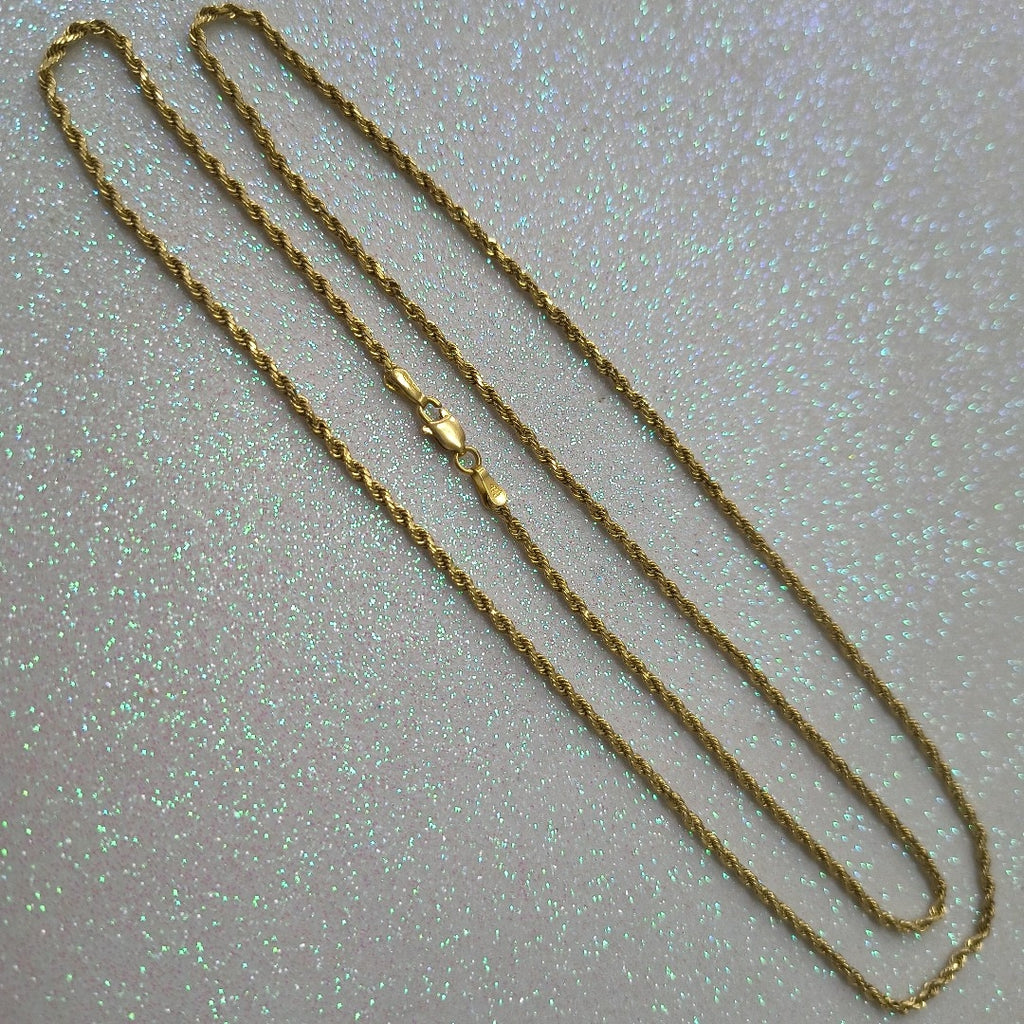 CADENA ORO 14 K 8,90 GRMS (SEMINUEVO)