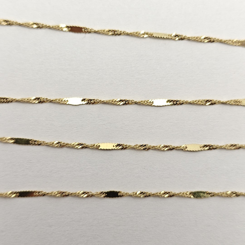 CADENA ORO 14 K 1.4 GRMS (SEMINUEVO)