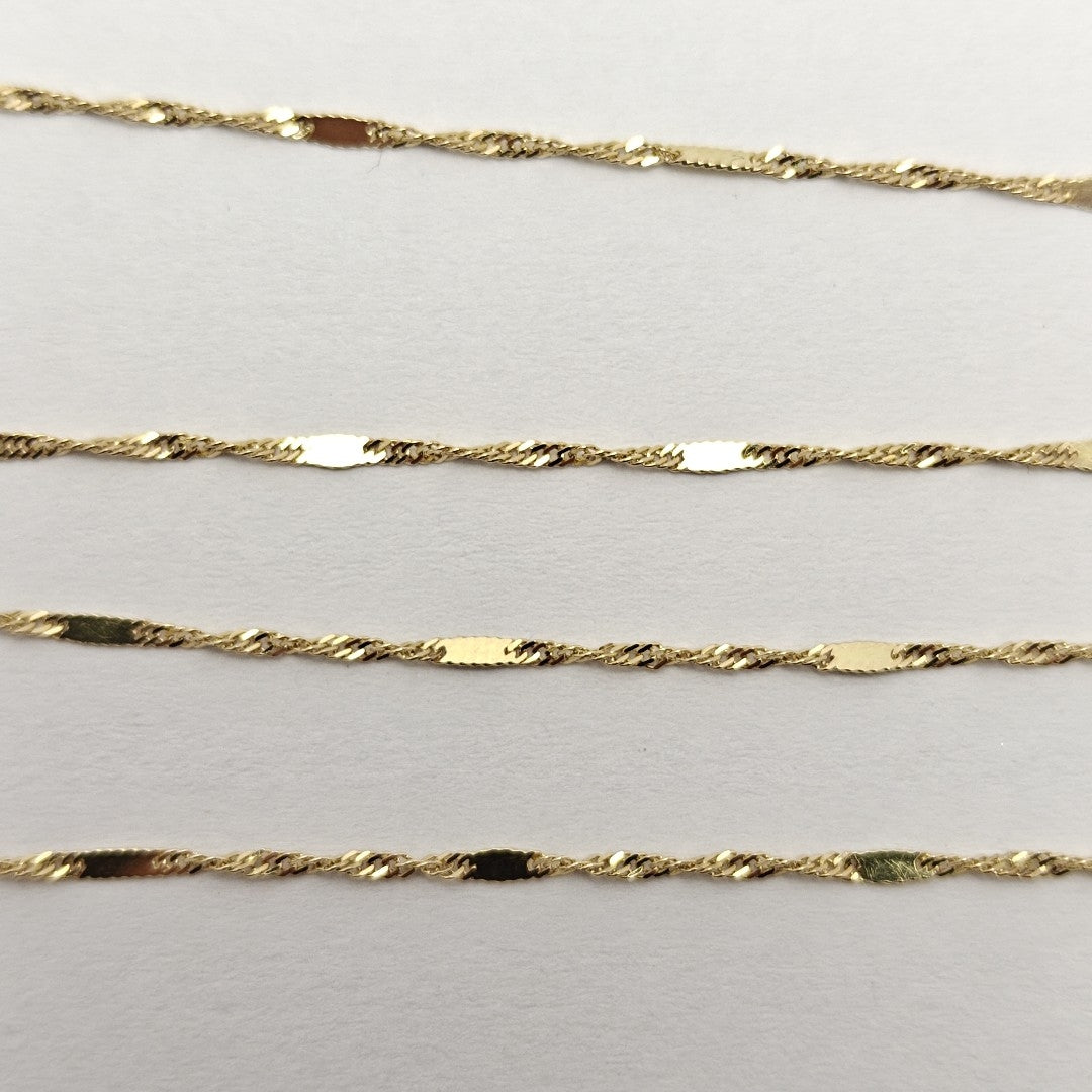 CADENA ORO 14 K 1.4 GRMS (SEMINUEVO)