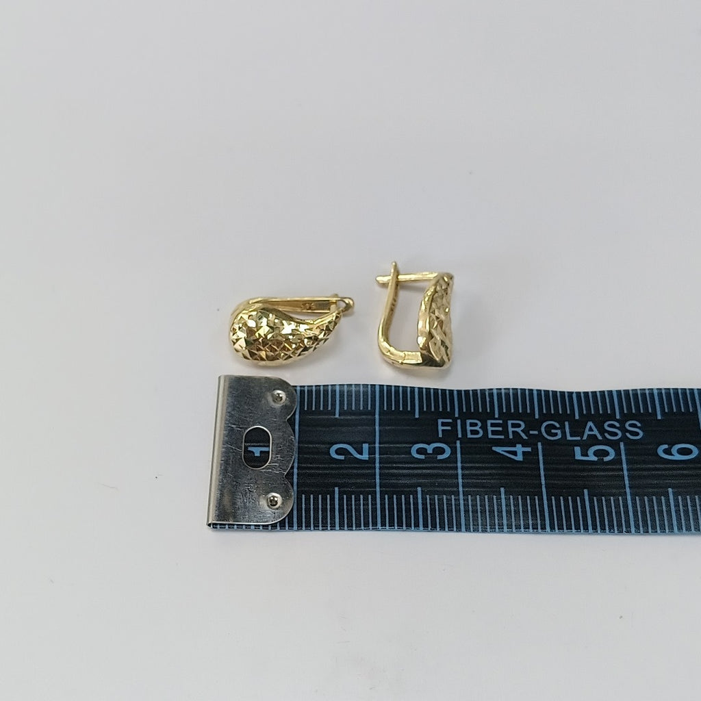 ARETES PAR ORO 14 K 2.6 GRMS (SEMINUEVO)