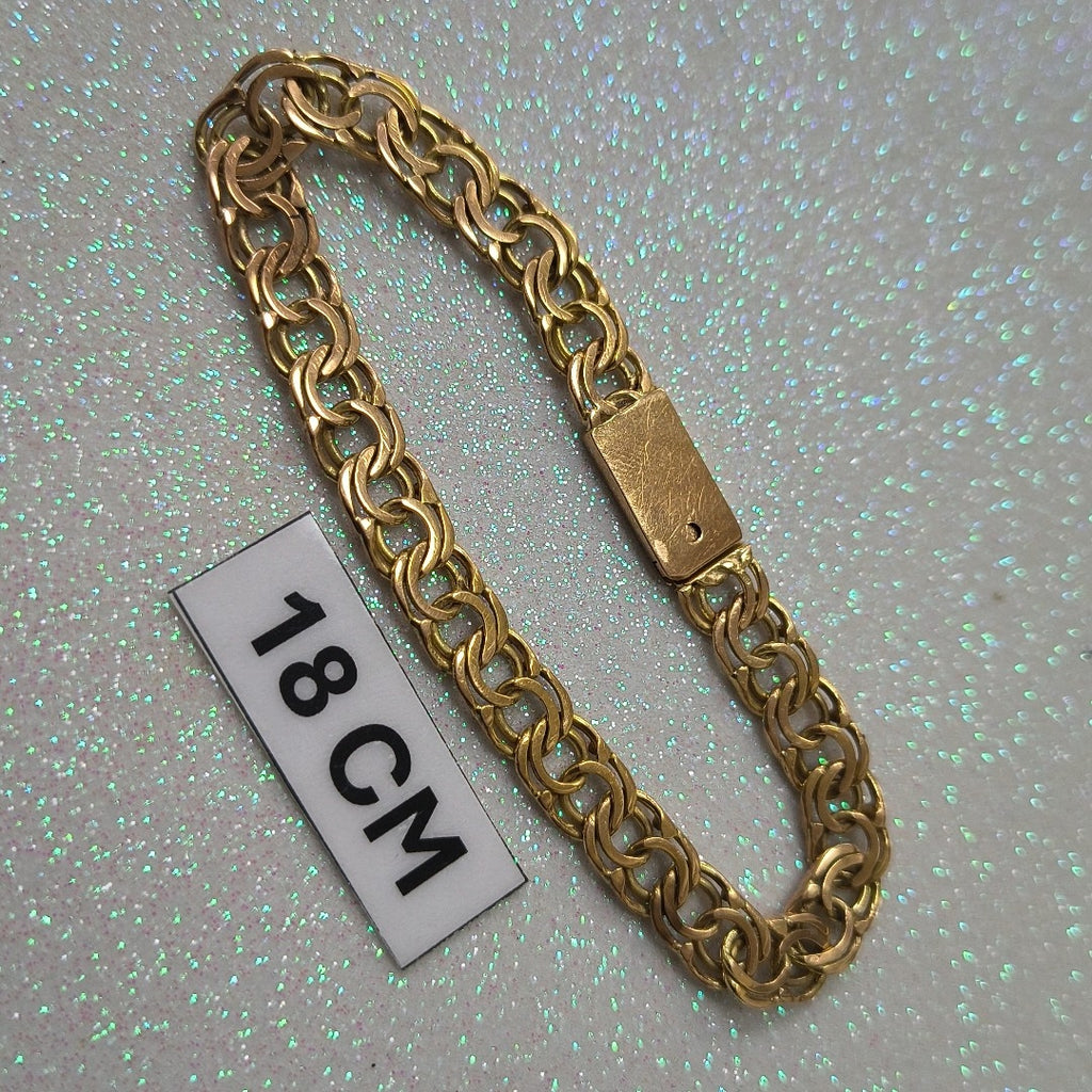 PULSERA ORO 10 K 10,10 GRMS (SEMINUEVO)