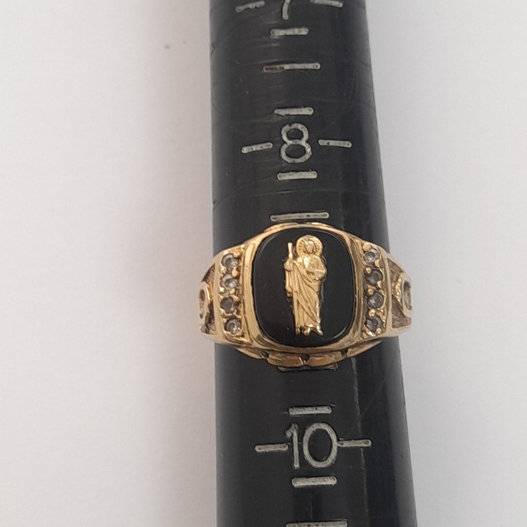 ANILLO ORO 10 K 5.4 GRMS (SEMINUEVO)