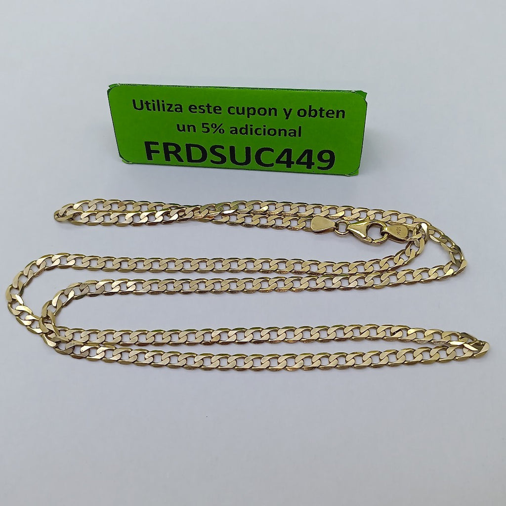 CADENA ORO 10 K 9.9 GRMS (SEMINUEVO)