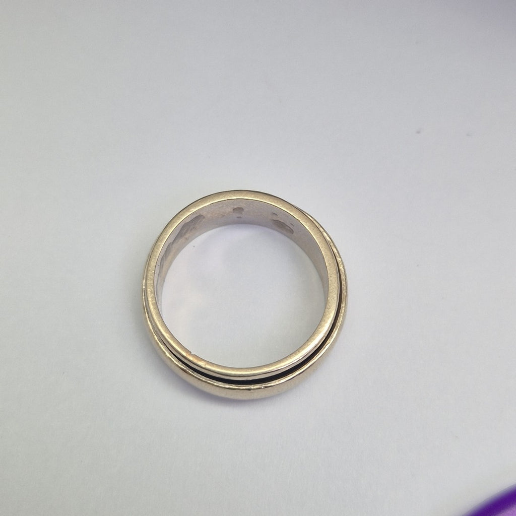 ARGOLLA ORO,ORO BLANCO 14 K 8,90 GRMS (SEMINUEVO)