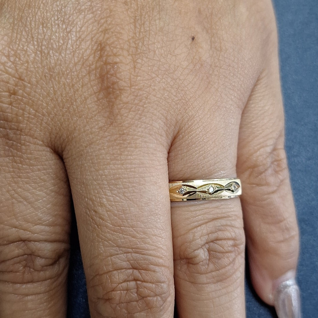 ARGOLLA ORO 10 K 1.4 GRMS (SEMINUEVO)
