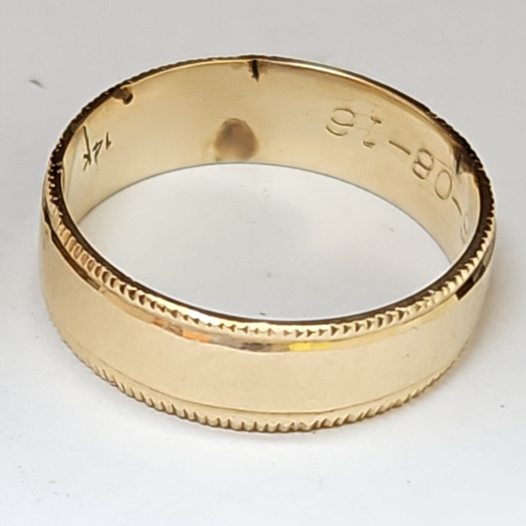 ARGOLLA ORO 14 K 4.1 GRMS (SEMINUEVO)