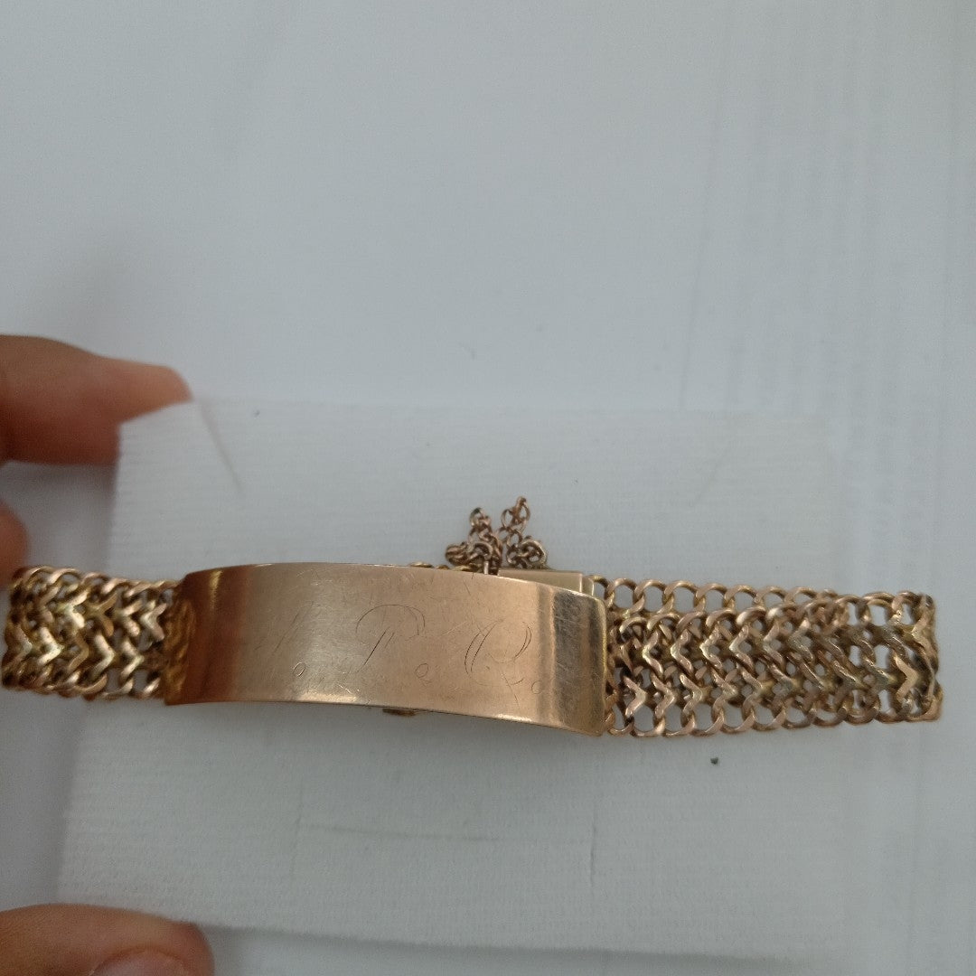 ESCLAVA ORO 10 K 17 GRMS (SEMINUEVO)