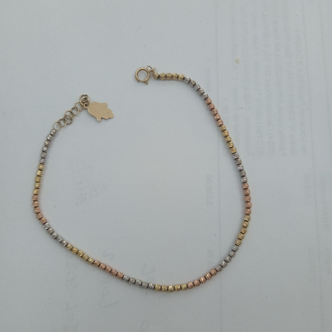 PULSERA ORO 14 K 2.6 GRMS (SEMINUEVO)