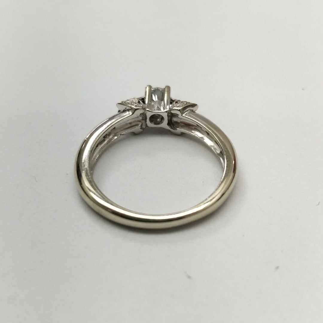 ANILLITO ORO, ORO BLANCO 18 K 4.7 GRMS (SEMINUEVO)