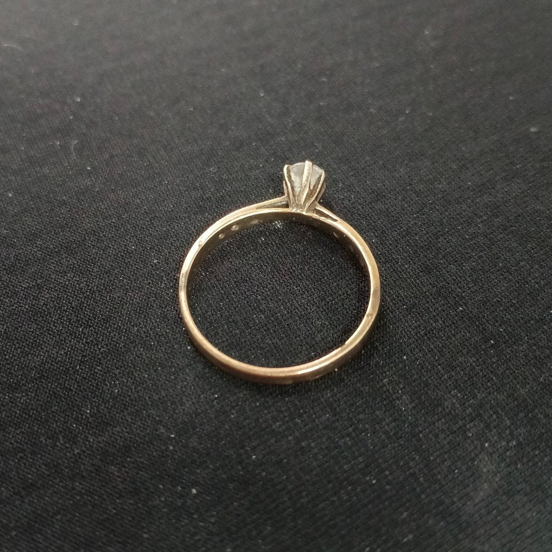 ANILLO ORO 10 K 1.7 GRMS (SEMINUEVO)