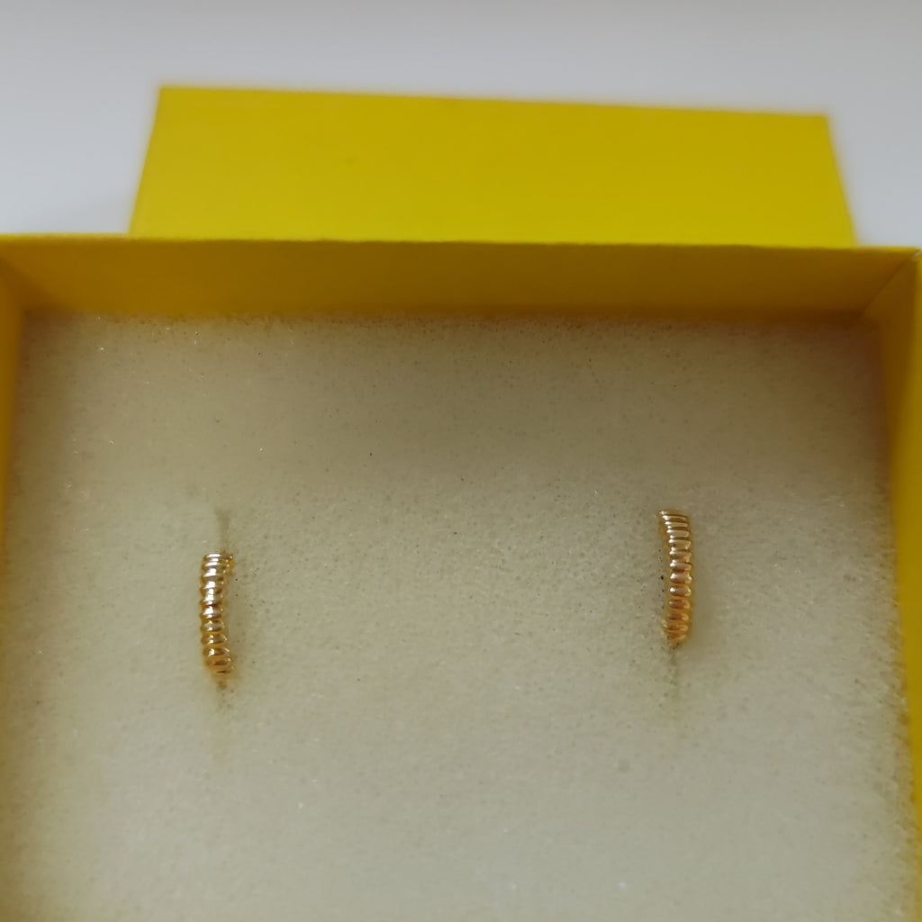 ARRACADAS ORO 14K 1.2 (NUEVO)
