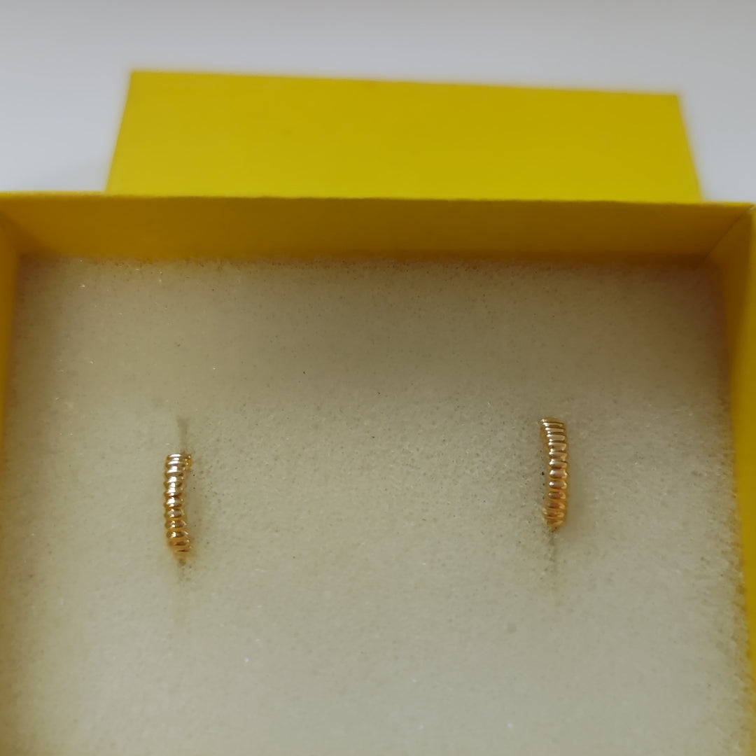 ARRACADAS ORO 14K 1.2 (NUEVO)