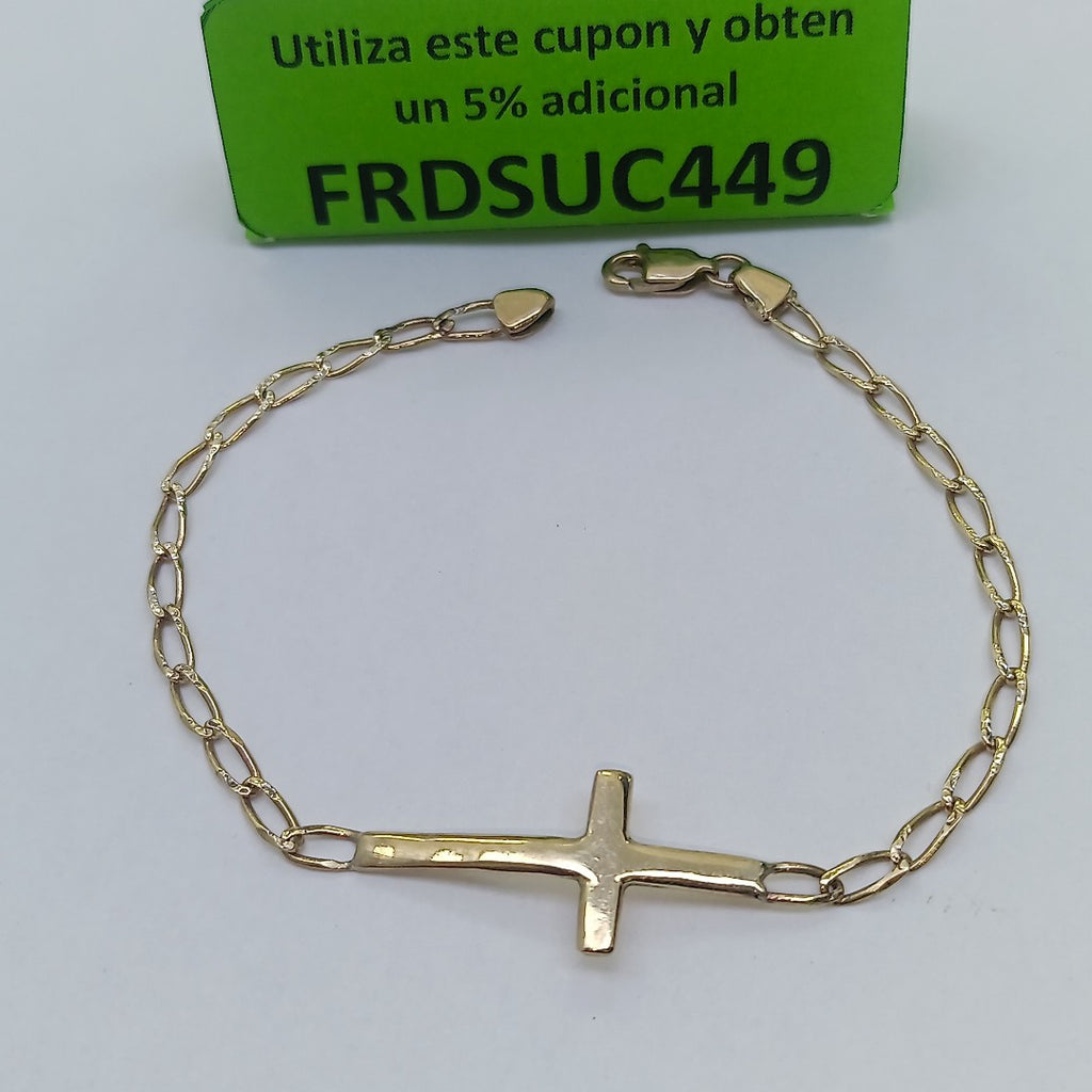 PULSERA ORO 14 K 4.3 GRMS (SEMINUEVO)