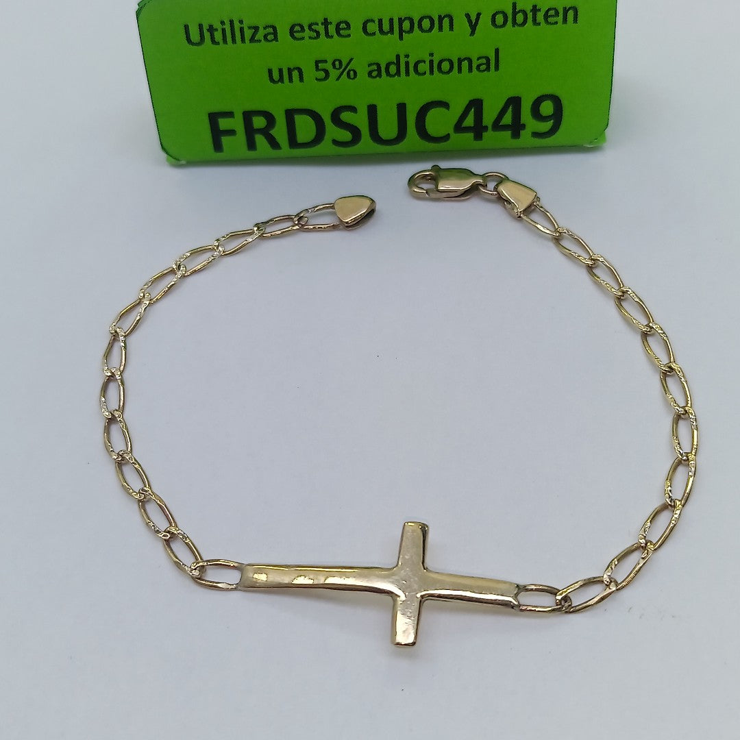 PULSERA ORO 14 K 4.3 GRMS (SEMINUEVO)