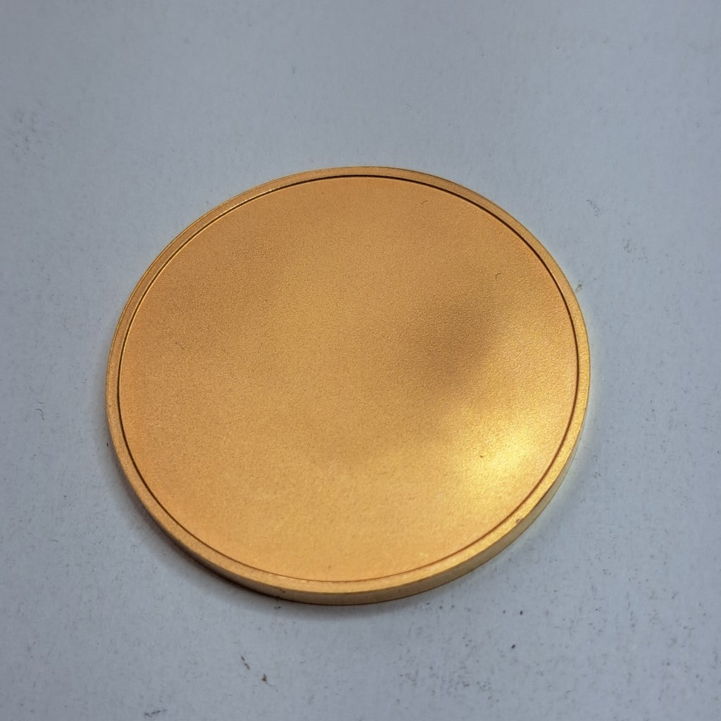 MEDALLA CONMEMORATIVA ORO 21 K 42 GRMS (SEMINUEVO)