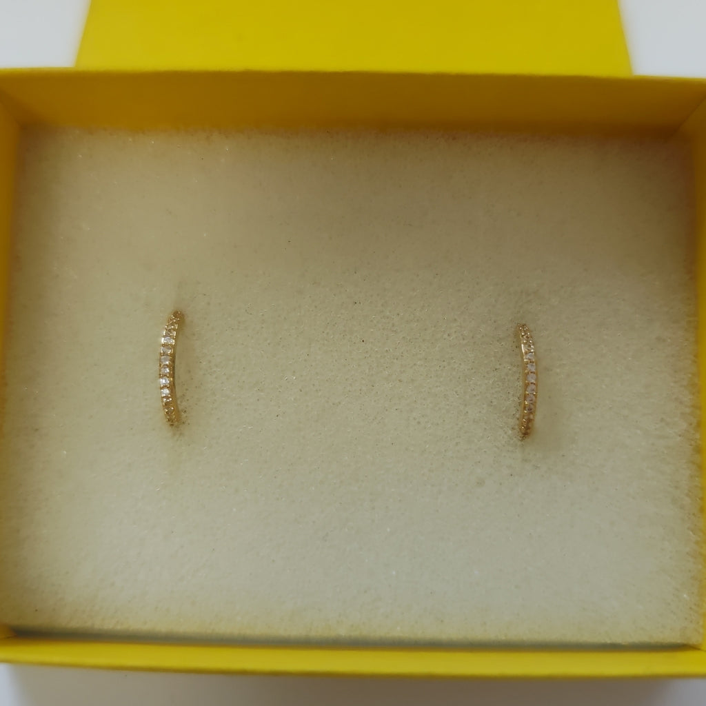 ARRACADAS ORO 14K 1.4 (NUEVO)