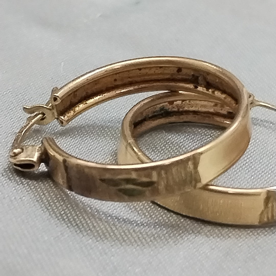 ARRACADAS PAR ORO 10 K 2 GRMS (SEMINUEVO)
