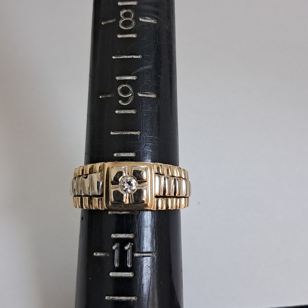 ANILLO ORO 14 K 11.2 GRMS (SEMINUEVO)