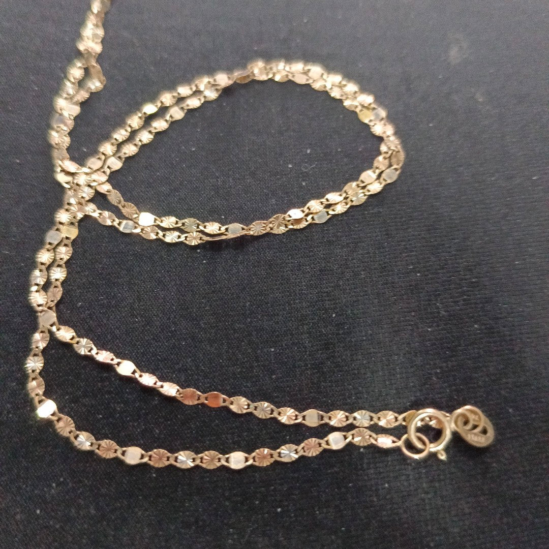 CADENA ORO 10 K 1.2 GRMS (SEMINUEVO)