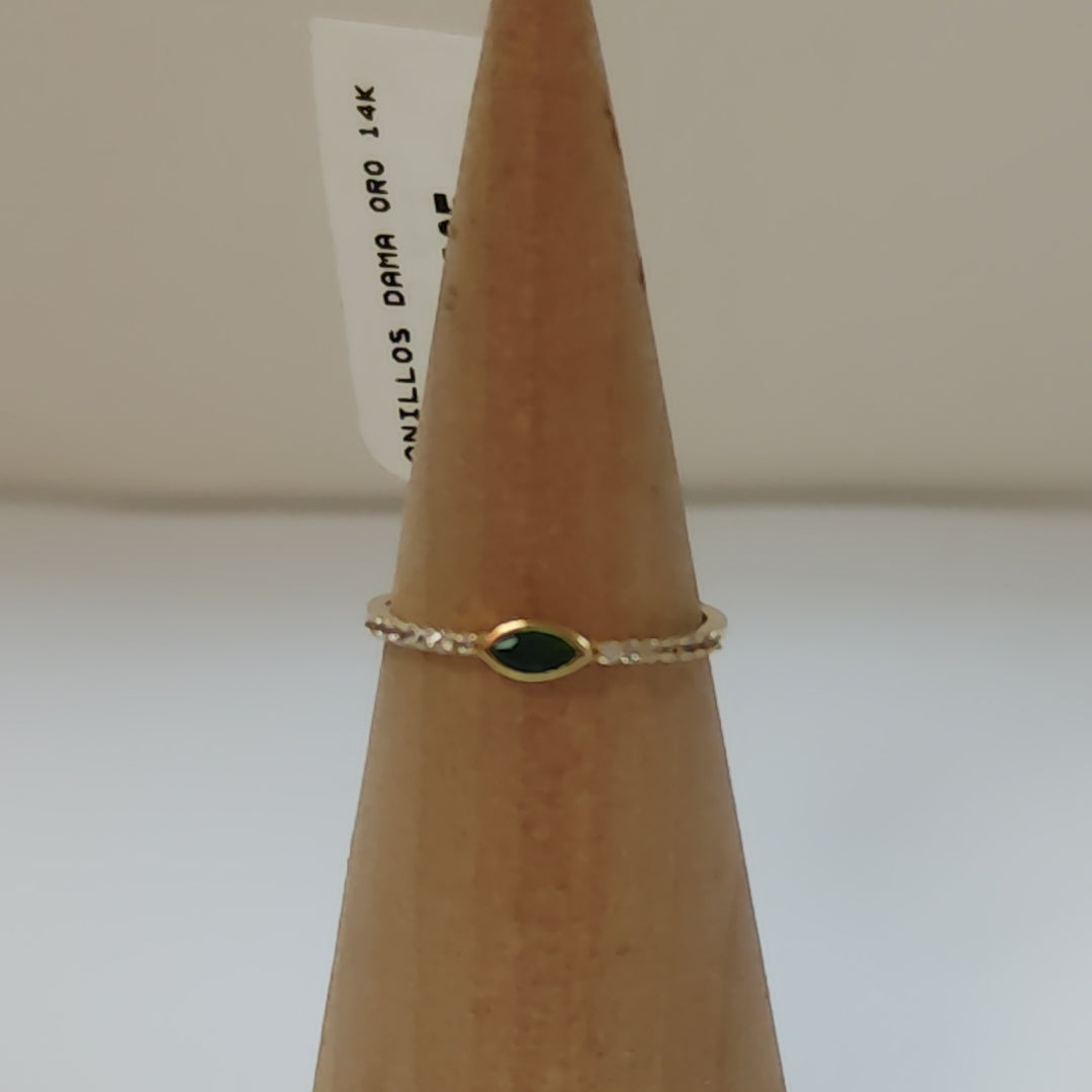 ANILLOS DAMA ORO 14K 1.1 (NUEVO)