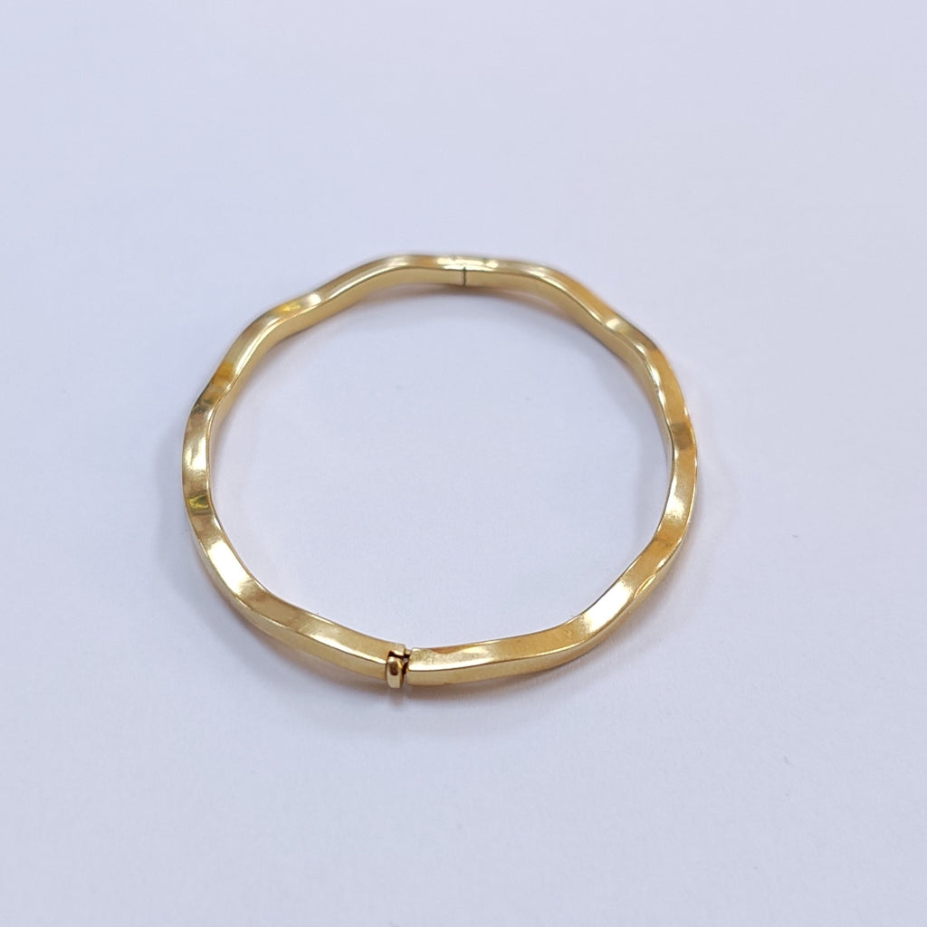 PULSERA RIGIDA ORO 14 K 6,20 GRMS (SEMINUEVO)