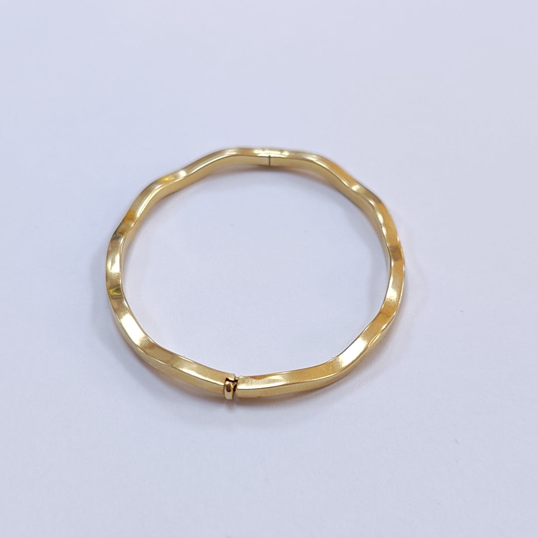 PULSERA RIGIDA ORO 14 K 6,20 GRMS (SEMINUEVO)