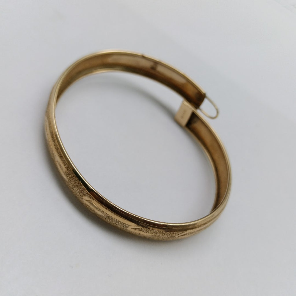 PULSERA RIGIDA ORO 14 K 7.1 GRMS (SEMINUEVO)