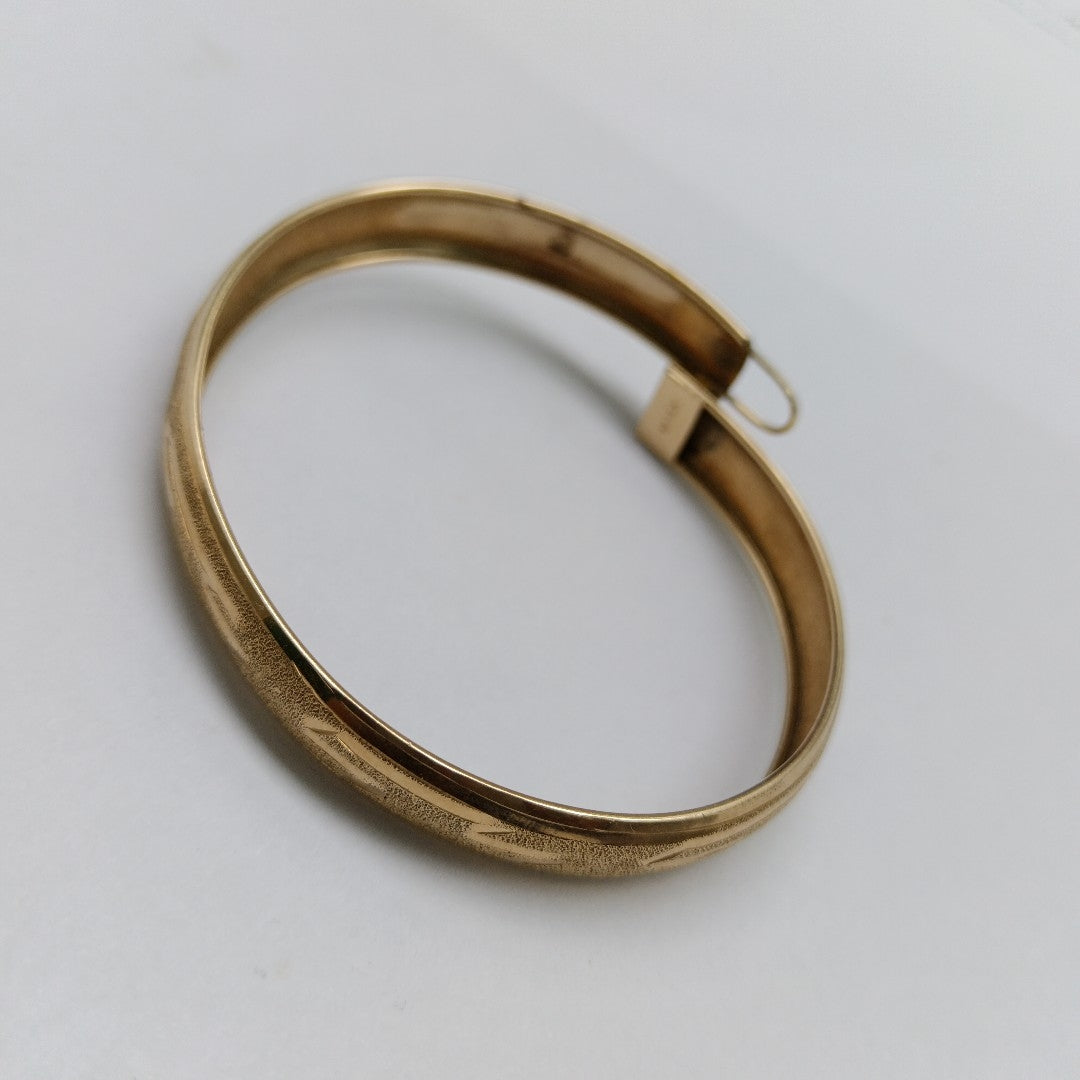 PULSERA RIGIDA ORO 14 K 7.1 GRMS (SEMINUEVO)