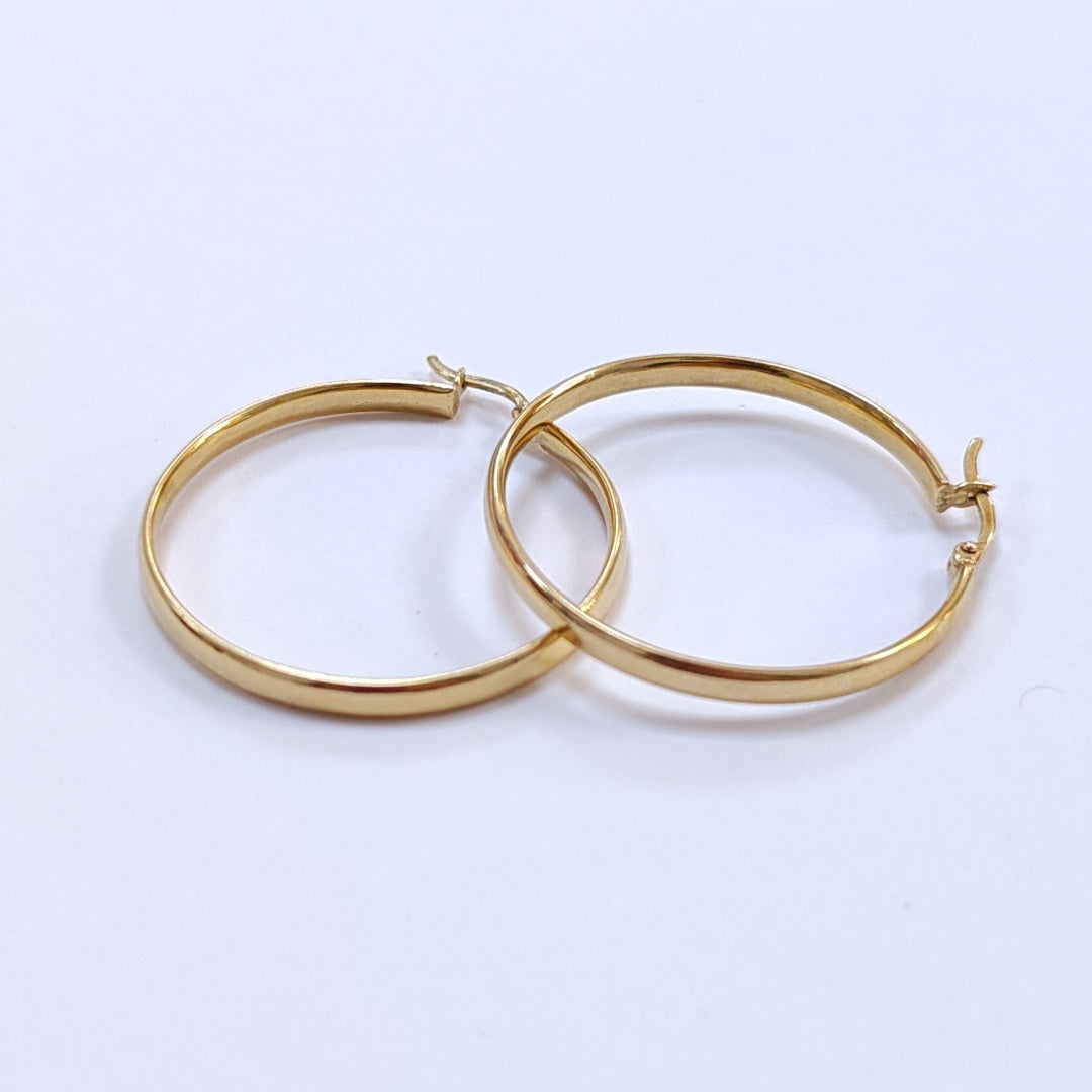 ARRACADAS PAR ORO 14 K 4,80 GRMS (SEMINUEVO)
