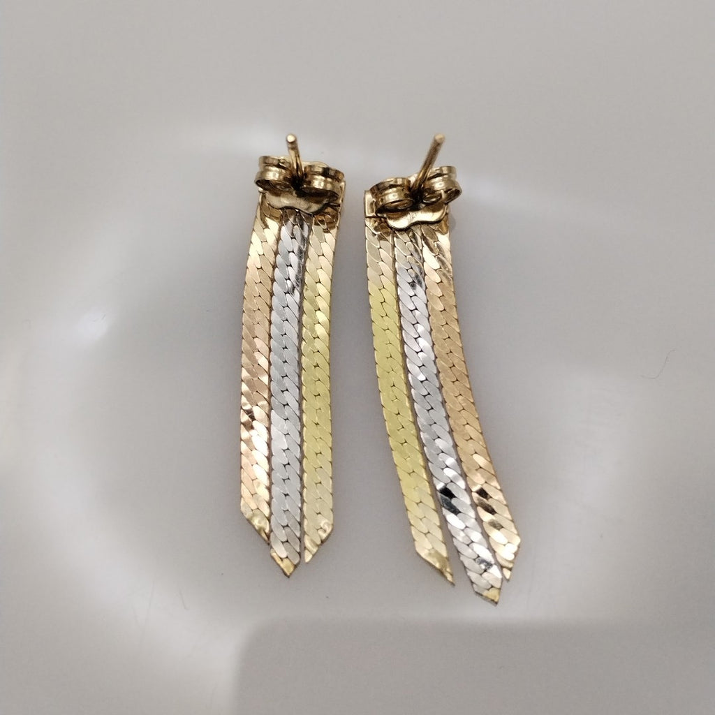 ARRACADAS PAR ORO 10 K 1,70 GRMS (SEMINUEVO)