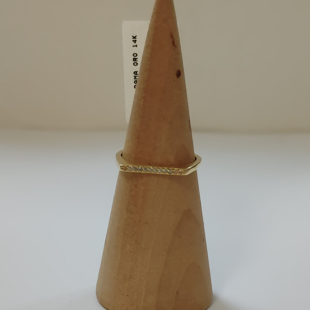 ANILLOS DAMA ORO 14K 1.5 (NUEVO)
