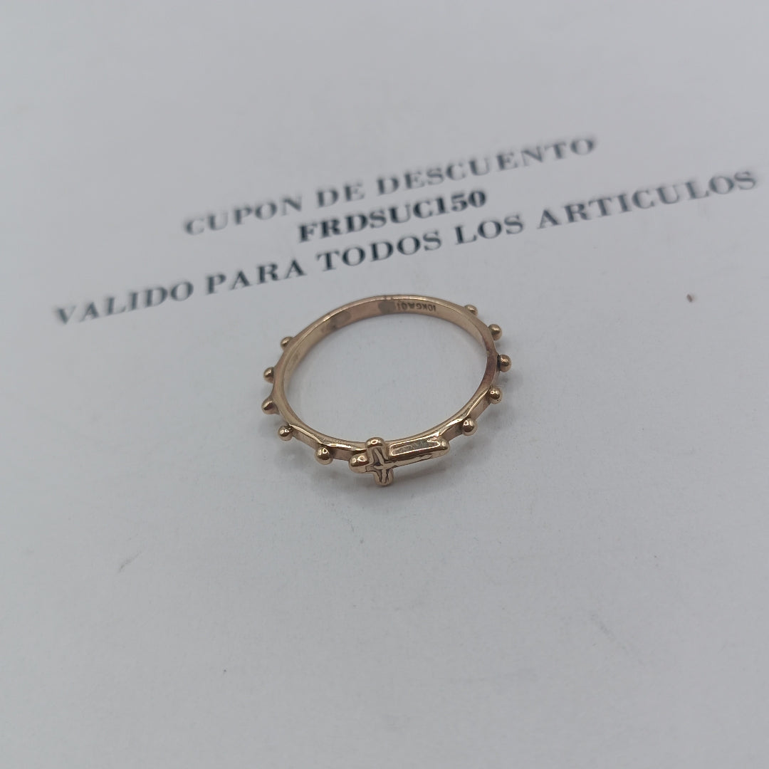 ANILLO ORO 10 K 2.1 GRMS (SEMINUEVO)