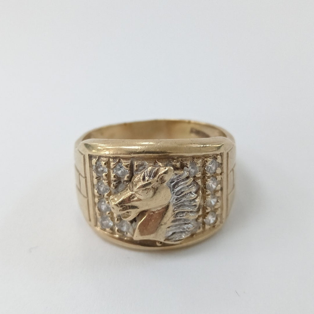 ANILLO ORO 10 K 8 GRMS (SEMINUEVO)