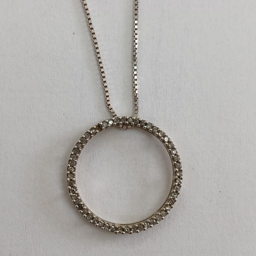 CADENA ORO BLANCO 10 K 3,50 GRMS (SEMINUEVO)