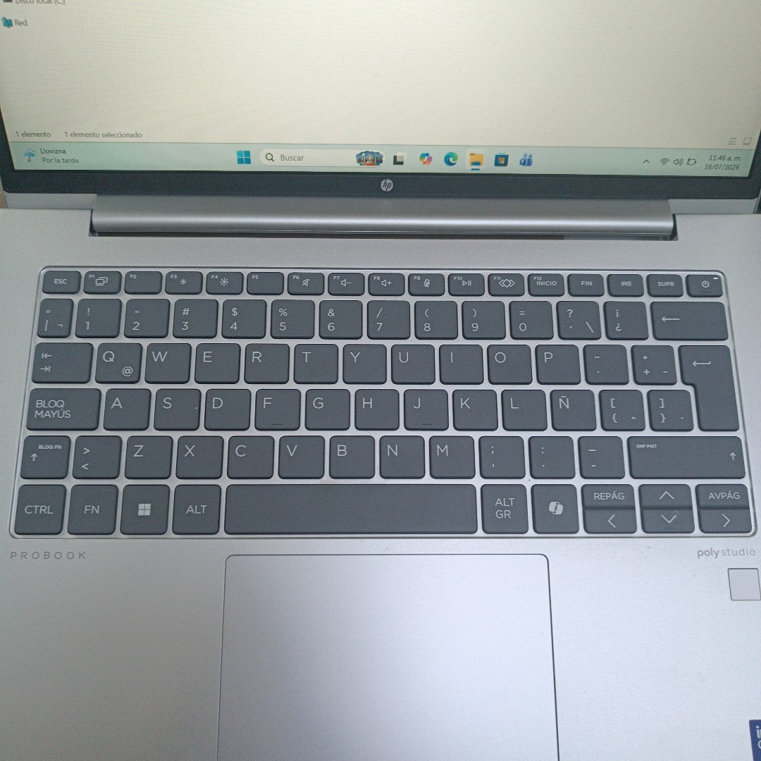 LAPTOP HP PROBOOK 440 G11 (2025) 512 GB SSD 8 GB RAM (SEMINUEVO)