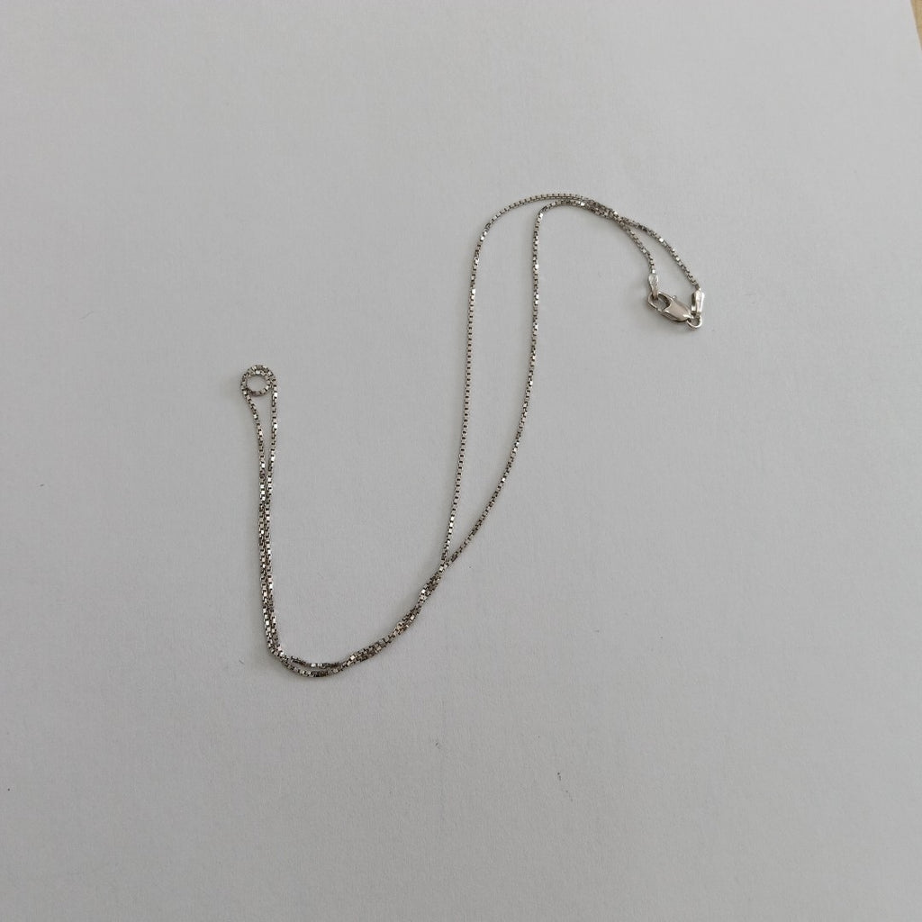 CADENA ORO BLANCO 10 K 2,20 GRMS (SEMINUEVO)