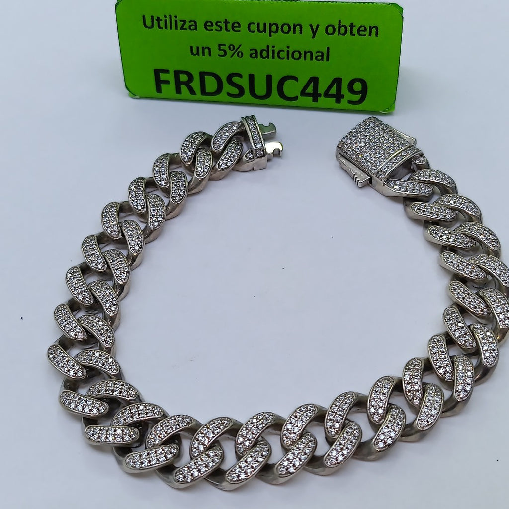 PULSERA PLATA 52.4 GRMS (SEMINUEVO)