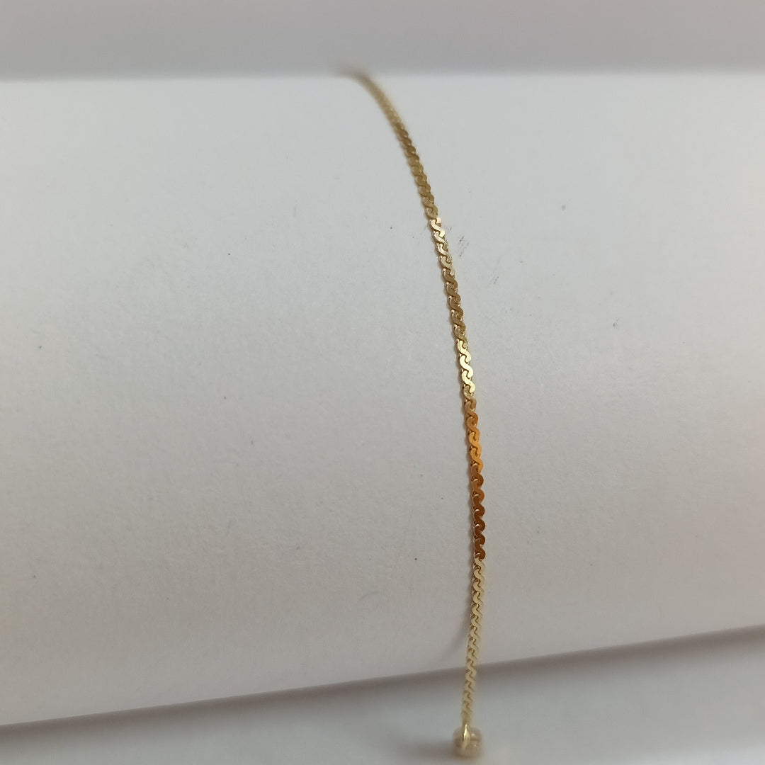 PULSERA ORO 14 K 1.1 GRMS (SEMINUEVO)