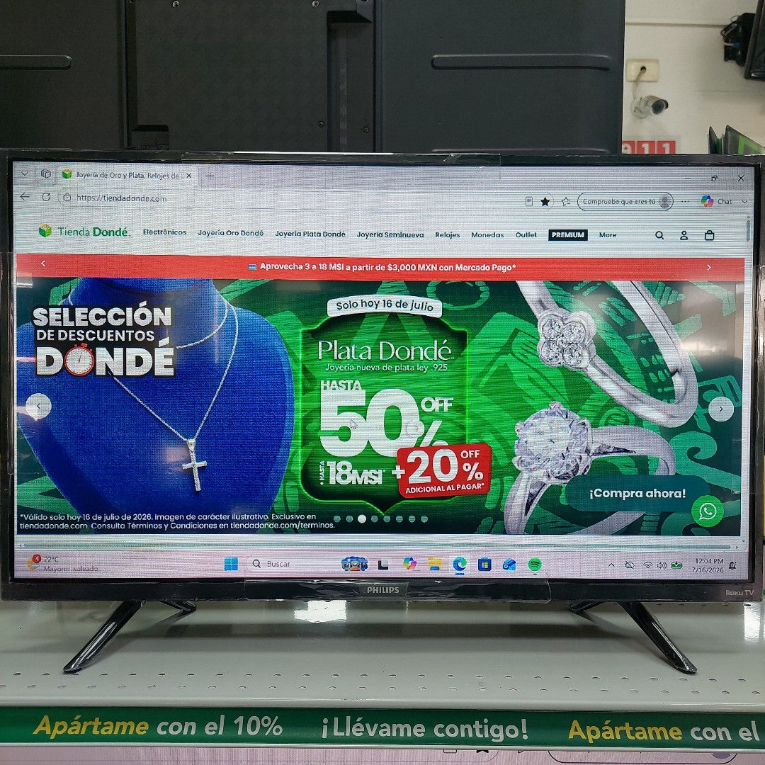 PANTALLA PHILIPS 32PFL4756/F8 (2023) 32" LED (SEMINUEVO)