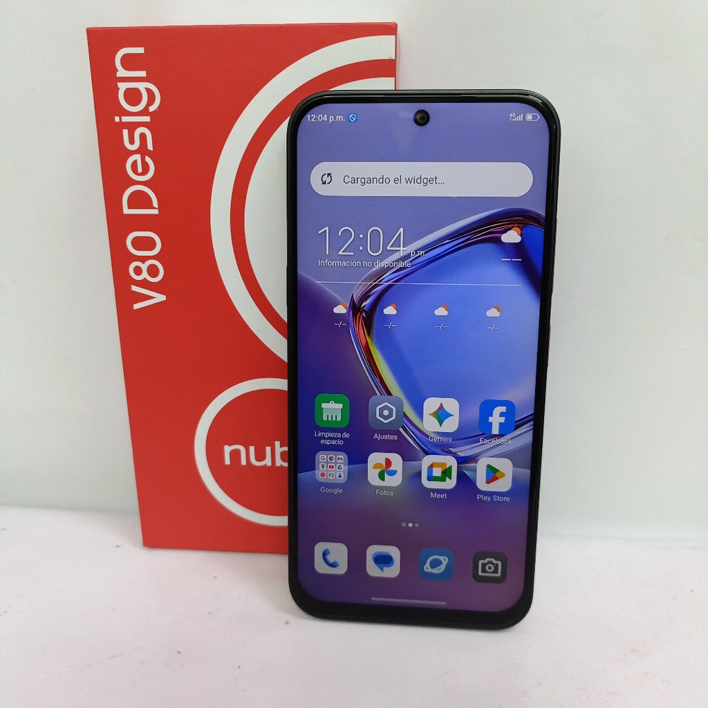 CELULAR NUBIA V80 DESING Z2575 (2025) 256 GB 8 GB RAM (SEMINUEVO)