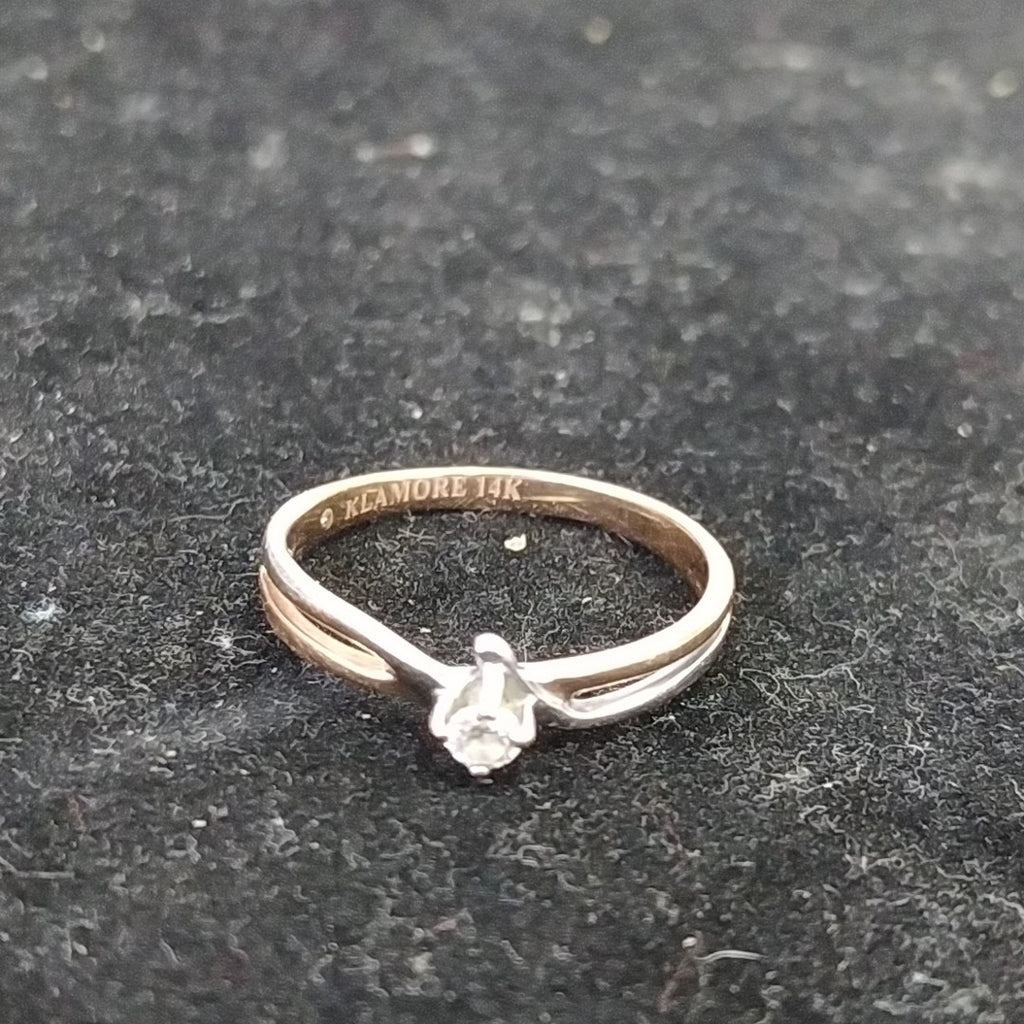 ANILLITO ORO 14 K 1.2 GRMS (SEMINUEVO)